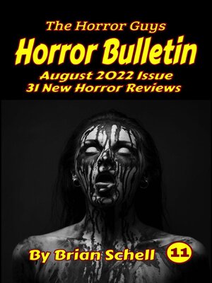 cover image of Horror Bulletin Monthly August 2022